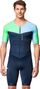 Van Rysel Short Sleeve Short Distance Triflex Blue/Green