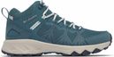 Wanderschuhe Women Columbia Mid Peakfreak II Outdry Blau