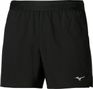 Pantalones cortos Mizuno Core 5,5 pulgadas, negros, para hombre