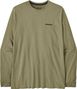 Camiseta de manga larga Patagonia P-6 Logo Responsibili-Tee Verde Hombre