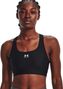 Sujetador Under Armour HeatGear Armour Mid Negro