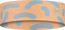 Buff Coolnet UV Slim Stirnband Beige/Grün