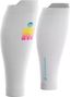 Ghette a compressione Compressport R2 Oxygen Ironman 2026 bianche
