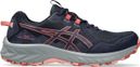 Asics Gel-Venture 10 Trailschoenen Blauw/Roze Dames