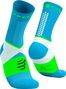 Chaussettes Compressport Ultra Trail V2.0 Bleu/Vert