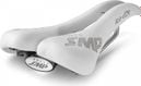 Saddle SMP Lite 209 Stainless Steel Rails White