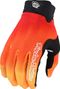 Guantes Troy Lee Designs AIR JET FUEL Negro/Rojo