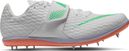 Zapatillas de atletismo Nike High Jump Elite Blanco/Verde/Naranja Unisex