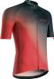 Maillot zippé total Gist Flow Rouge