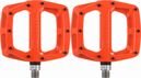 DMR Pair of Flat Pedals V12 Orange