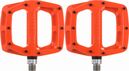 DMR Paar flache Pedale V12 Orange