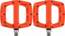 Paire de Pédales Plates DMR V12 Orange