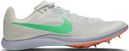 Nike Zoom Rival Distance atletiekschoenen, wit/groen/oranje, unisex