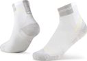 Buff Coolnet Quarter Socks - White