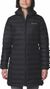 Lange Daunenjacke Women Columbia Lake 22 II Schwarz