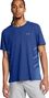 T-Shirt Running Under Armour Launch Elite Bleu Homme