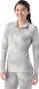 Smartwool Women's Classic Thermal Merino 1/2 Zip Grey Baselayer