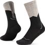 Buff Merino Midweight Crew Socks - Black