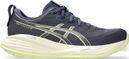 Chaussures Running Asics Gel-Cumulus 27 Bleu/Jaune Homme