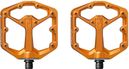 Pédales Plates Crankbrothers STAMP 7 Orange