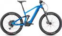 Moustache Samedi 27 Trail 4 Electric Full Suspension MTB Sram SX Eagle 12S 625 Wh 27.5'' Plus Outremer Blue 2020