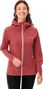 Giacca antivento da donna Vaude Neyland Rosso
