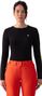 Women's Merinos Ayaq Shirwali Black Baselayer