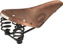 Brooks England Selle vélo B396 Flyer hommes âgés marron
