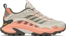 Chaussures de Randonnée Merrell Moab Speed 2 Gore-Tex Gris/Corail Femme