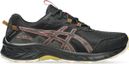 Asics Gel-Venture 10 Waterproof Trail Shoes, Black/Pink, Women's