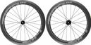 Zipp 404 Firecrest Tubeless 700 Scheibenradsatz | 12x100 - 12x142mm | Schwarz