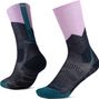 Buff Merino Midweight Crew Socks - Purple