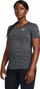 Under Armour Tech Twist Kurzarmtrikot Schwarz Damen