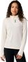 Maglia termica da donna Brooks Momentum con zip a 1/4, bianca