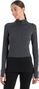 Icebreaker Merinos 200 ZoneKnit Grey Long Sleeve Baselayer