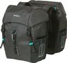 Basil Discovery 365D double bicycle bag M 18 liter black melee