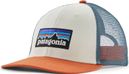 Casquette Unisexe Patagonia P-6 Logo Lopro Trucker Bleu/Orange