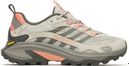 Merrell Moab Speed 2 Hiking Shoes, Gray, Women's