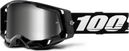 100% Goggle | RACECRAFT 2 Black | Mirror Lenses Silver