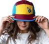 BV Sport Gorra de 5 paneles "DBDB" Retro Burdeos