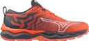 Chaussures de Trail Mizuno Wave Daichi 8 Corail Gris Femme