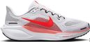 Chaussures Running Nike Pegasus 41 Blanc/Rouge Femme