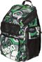 Mochila Arena One Go 45 L verde/multicolor