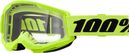 Maschera 100% Strata 2 Giallo Neon/Lenti trasparenti