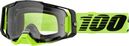 Maschera 100% Armega Giallo Neon/Vetro trasparente
