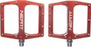 Pair of Flat Pedals Neatt Attack V2 XL 11 Pins Orange