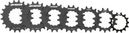 Pignon FSA e-bike bosch 42.2x3/32x16 wa649 v18
