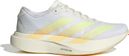 Chaussures Running adidas Adizero Evo SL Blanc/Orange Femme