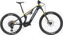 Elektro-Mountainbike mit Vollfederung Cannondale Moterra SL 1 12V 600Wh Shimano 85Nm MX (29/27,5'') Blau/Gelb