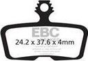 Ebc - Plaquettes de Frein Avid Code 2011-2012 Organique (Dh)
